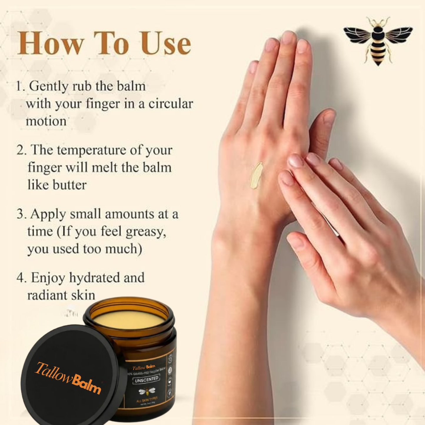 Grass-Fed Tallow Balm
